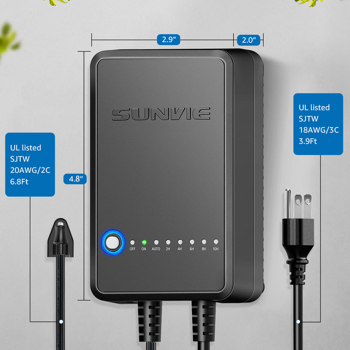 Low Voltage 2 Stake Path Lights + 2 Spotlights 4 Pack Complete Lighting Kit KTW-W2S2PA