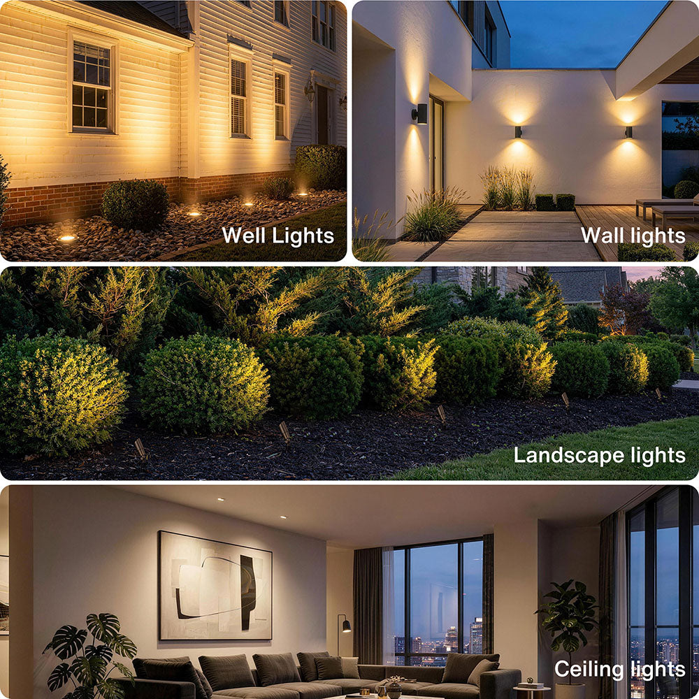 Low Voltage 12V 5W MR16 LED Bulbs 12 Pack – Dimmable GU5.3 Bi-Pin Warm White DMRW-05-12N