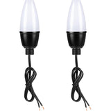 Low Voltage 3W Pathway Lights Warm White LED Replacement Bulb with Wire 2 Pack LSA-DT-02 SUNVIE