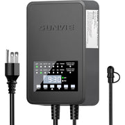 200W Landscape Lights Transformer with 2 Independent Control Output & Timer & Photocell Sensor