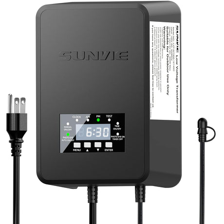 200W Low Voltage Landscape Lighting Transformer