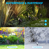 Low Voltage 6W LED Heavy Duty Anti-Glare Landscape Spotlights 4 Pack CLWS-06-04C