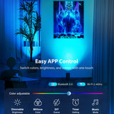5W RGBW Smart Indoor Floor Can Uplighting Lights 2 Pack (Black) FCL-01B-02SN