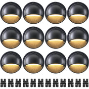5W Low Voltage LED Landscape Deck Lights with Fastlock2 Wire Connectors 12 Pack BLWYB-05-12C SUNVIE