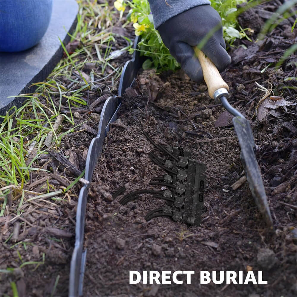 Fastlock3 Low Voltage 5-Way 12-20 Gauge Lighting Wire Connector Junction Hub 2 Pack LVCO-03-02 SUNVIE