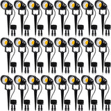 Low Voltage 12W 3000K Warm White Waterproof Landscape Spotlights with Stand 24 Pack CLWS-12-24C SUNVIE