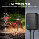 3W Low Voltage LED Pathway Lighting Kit with 60W Transformer & Wire & Connectors 8 Pack KTW-W8PA SUNVIE