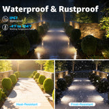Low Voltage 5W LED Anti-Glare Ground Landscape Well Lights 6 Pack MDWY-05-06C