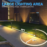 Low Voltage Anti-Glare 3CCT LED Landscape Path Lights 4 Pack LDATB-05-04C