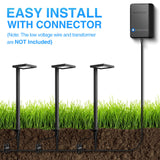 Low Voltage Anti-Glare 3CCT LED Landscape Path Lights 4 Pack LDATB-05-04C