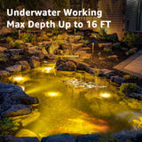Low Voltage 3W LED Waterproof Underwater Fountain Pond Lights 1 Pack ULWS-03W-01