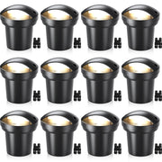 Low Voltage 5W LED Anti-Glare Ground Landscape Well Lights 12 Pack MDWY-05-12C