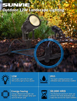 SUNVIE Low Voltage Fastlock Landscape Lights Wire Connector 12-14 Gauge Cable Connectors for Landscape Lighting Path Lights Working with Malibu Paradise Moonrays and Other Outdoor Lighting (12 Pack) Lee Lighting